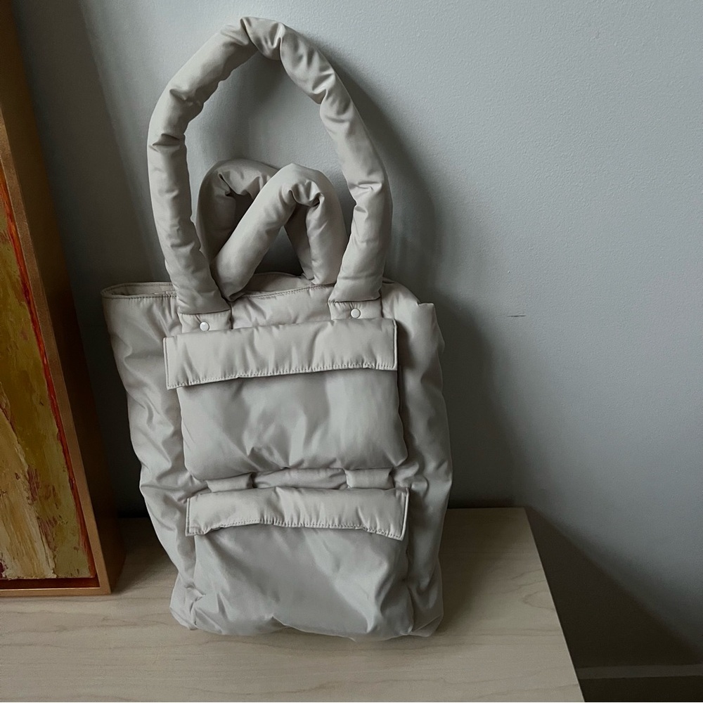 LAST CHANCE❗️12/31 - Dagne Dover Travel Tote Bag light beige / cream